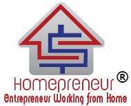 Homeprenuer®, Entrepreneur  working from home.